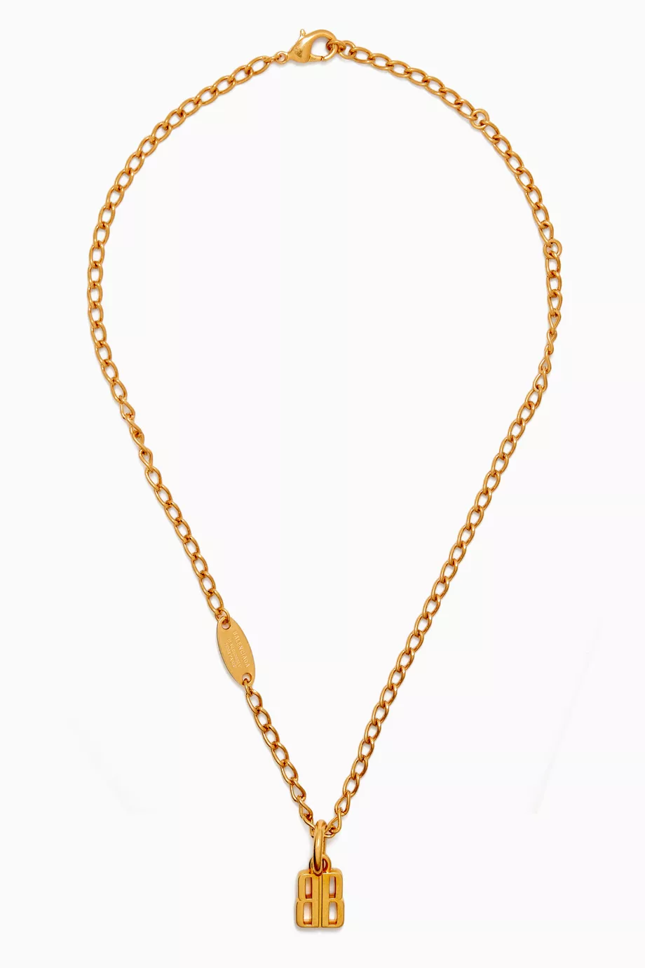 ★送関込み★Balenciaga Nano Thin Necklace Nano Thin Necklace in Gold | Balenciaga US
