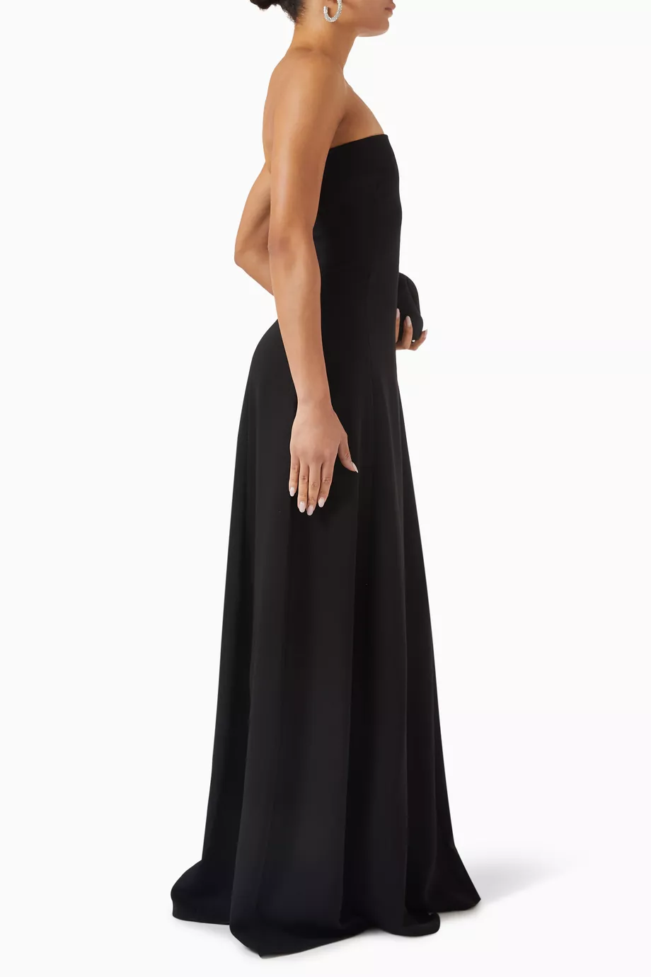 Buy Solace London Black Helena Maxi Dress For Women Online