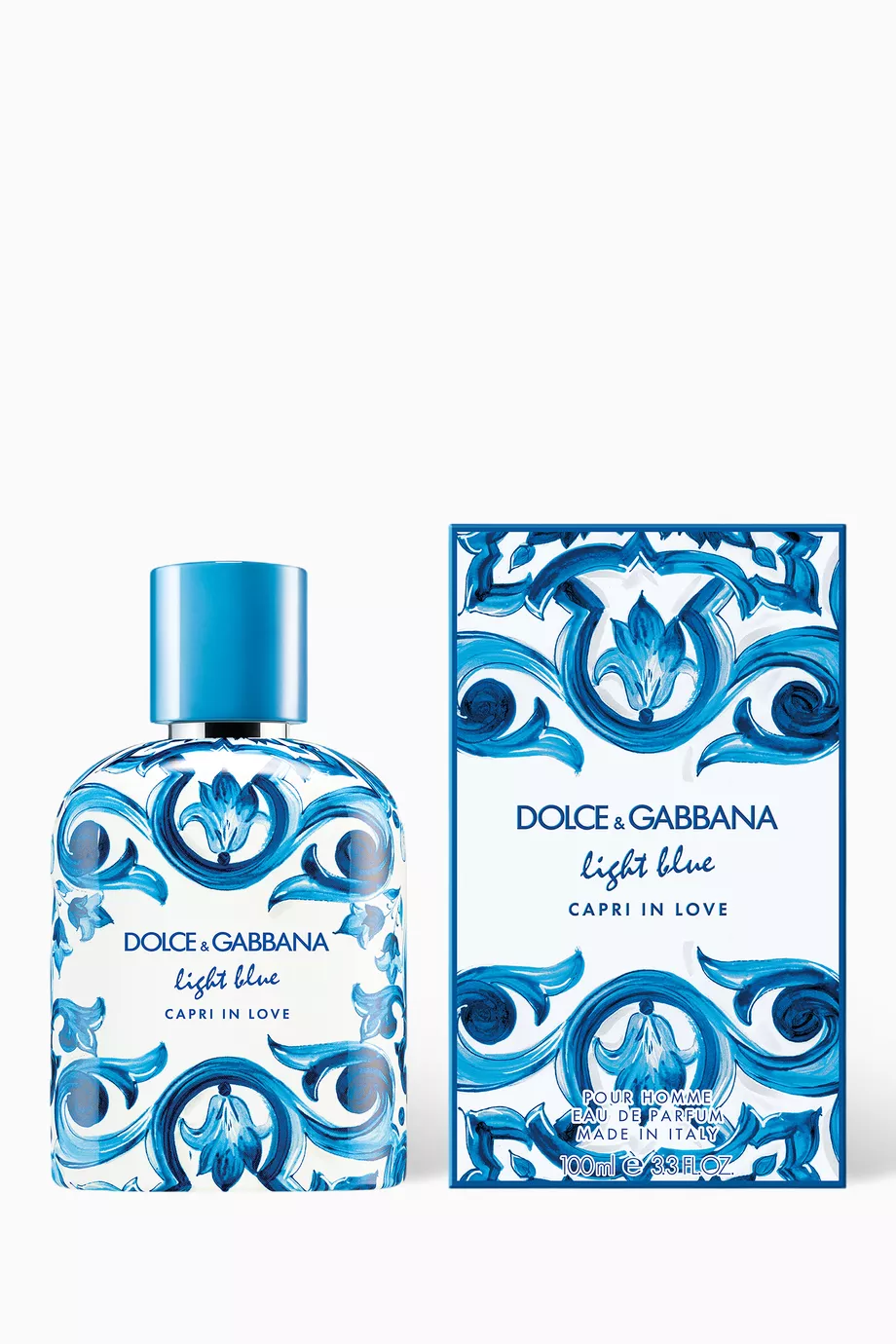 香水(ユニセックス) D & G Light Blue Capri in Love 100ml Dolce&Gabbana Light Blue Capri In Love Pour Homme Eau de