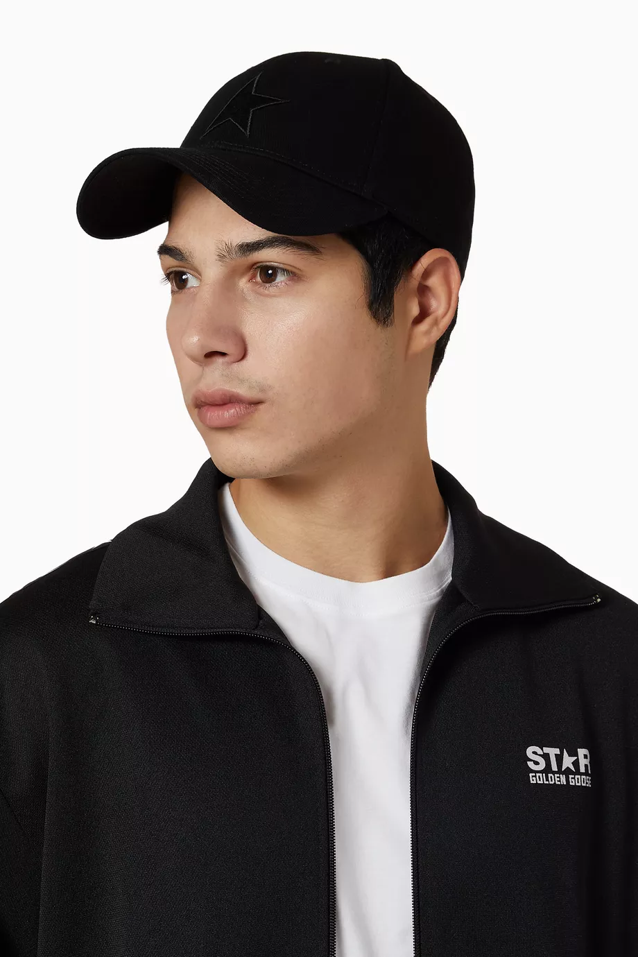 GOLDEN  STAR BASEBALL CAP ゴールデングース黒 Buy Golden Goose Star Baseball Cap - Black At 40% Off