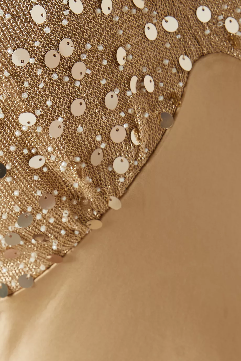 Buy Never Fully Dressed Gold Elodie Sequin-embellished Dress For Women  Online | Ounass UAE