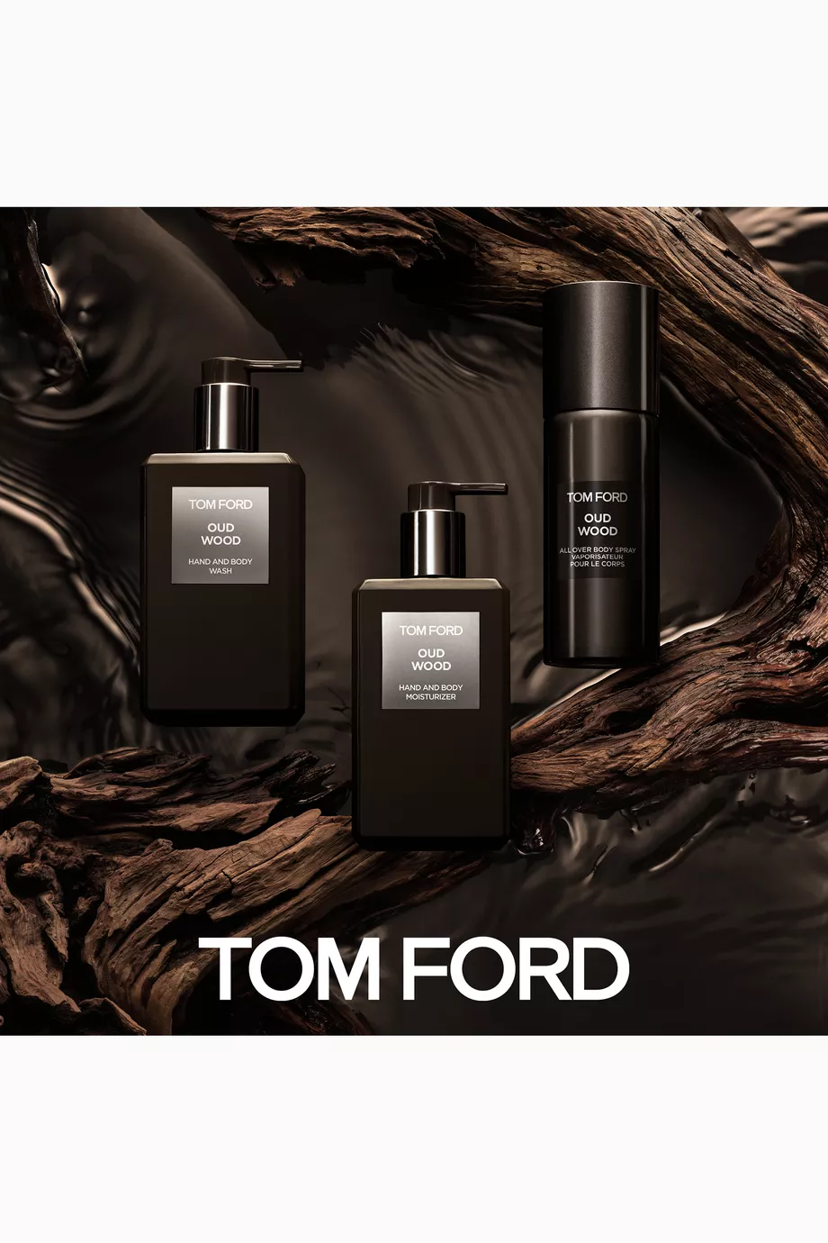 Buy TOM FORD BEAUTY Oud Wood Hand & Body Moisturizer, 240ml For