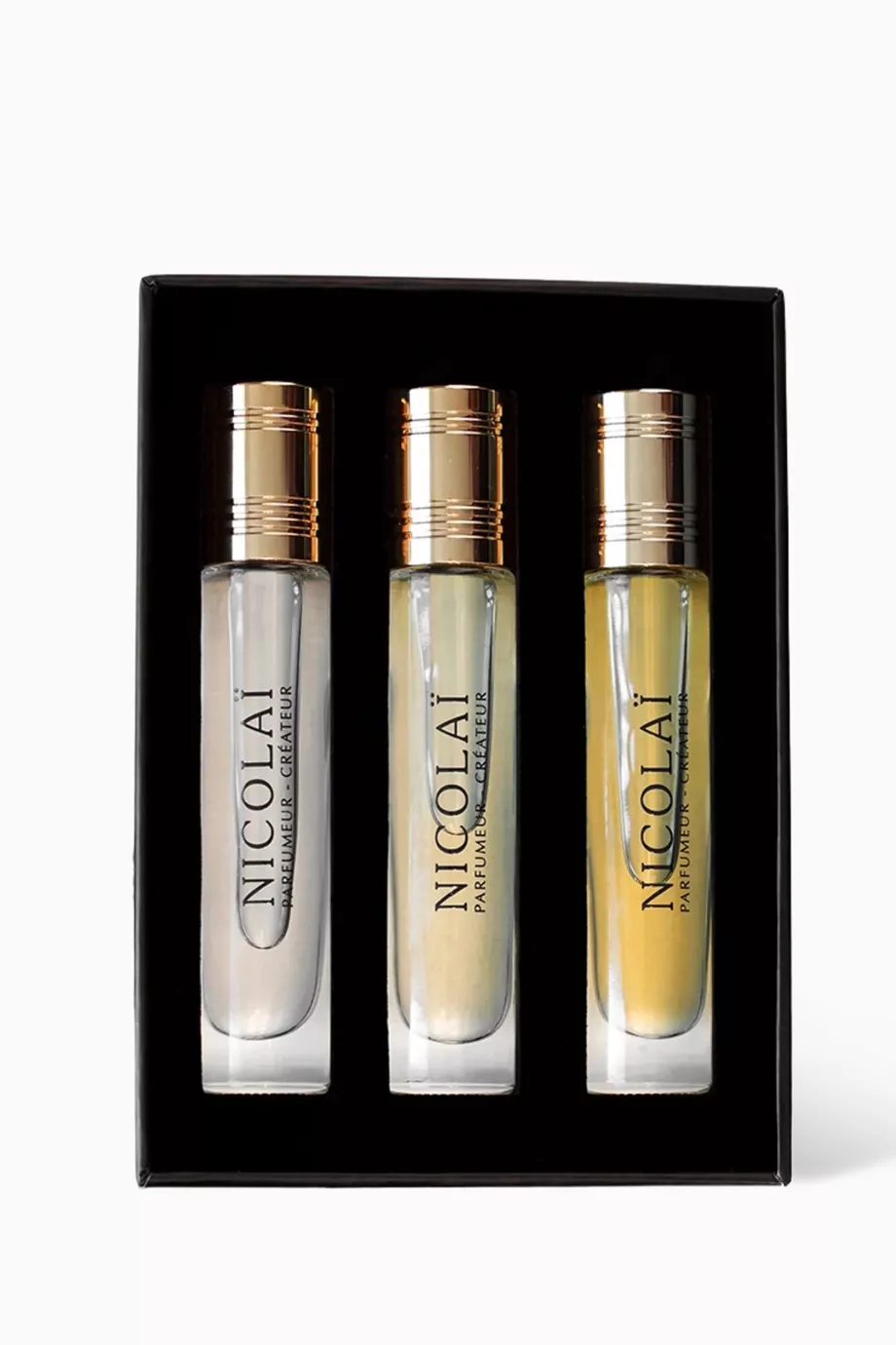 Intense - Patchouli Intense, Poudre de Musc Intense, Baikal Leather