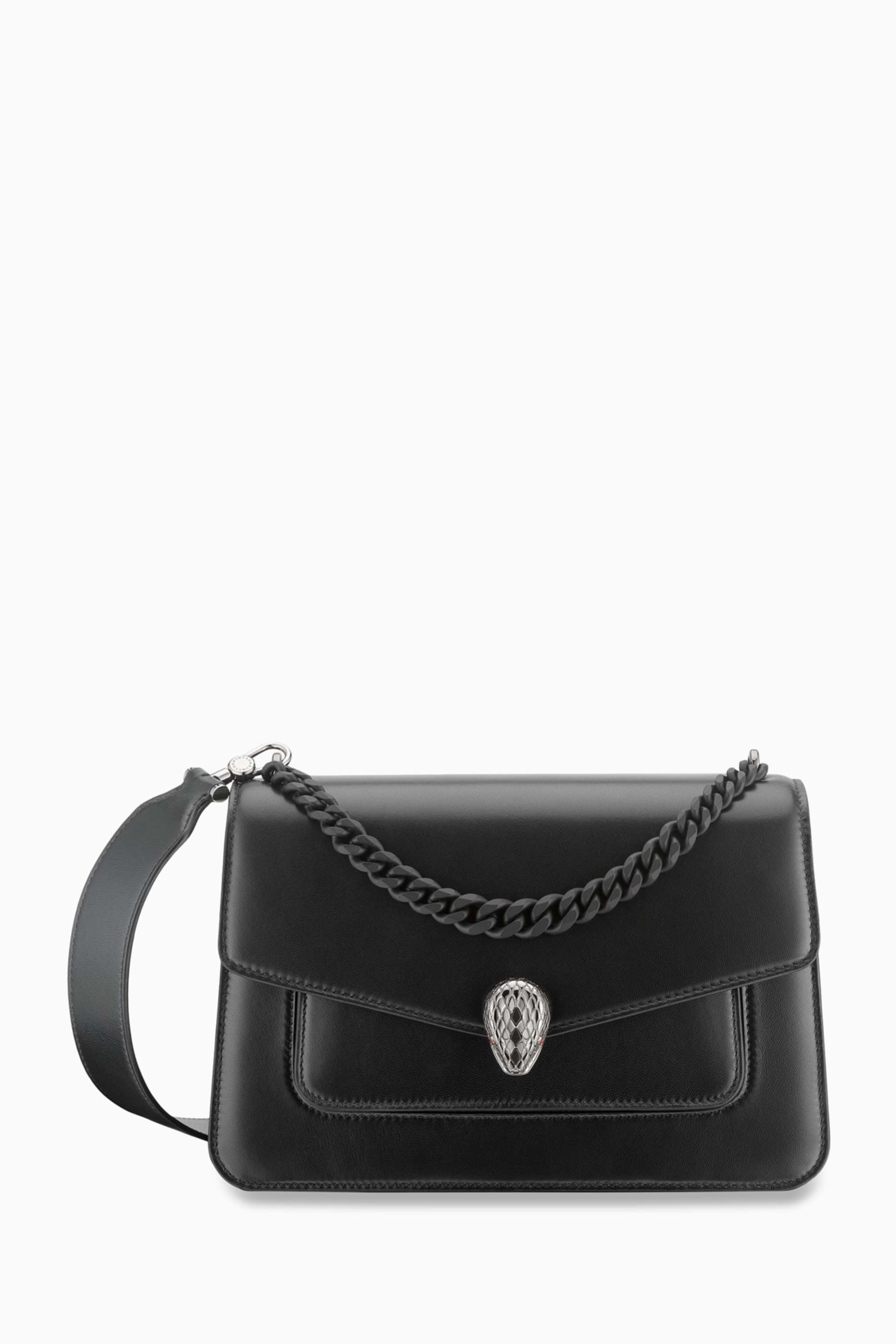 shop-bvlgari-small-serpenti-forever-maxi-chain-crossbody-bag-in-leather-for-women